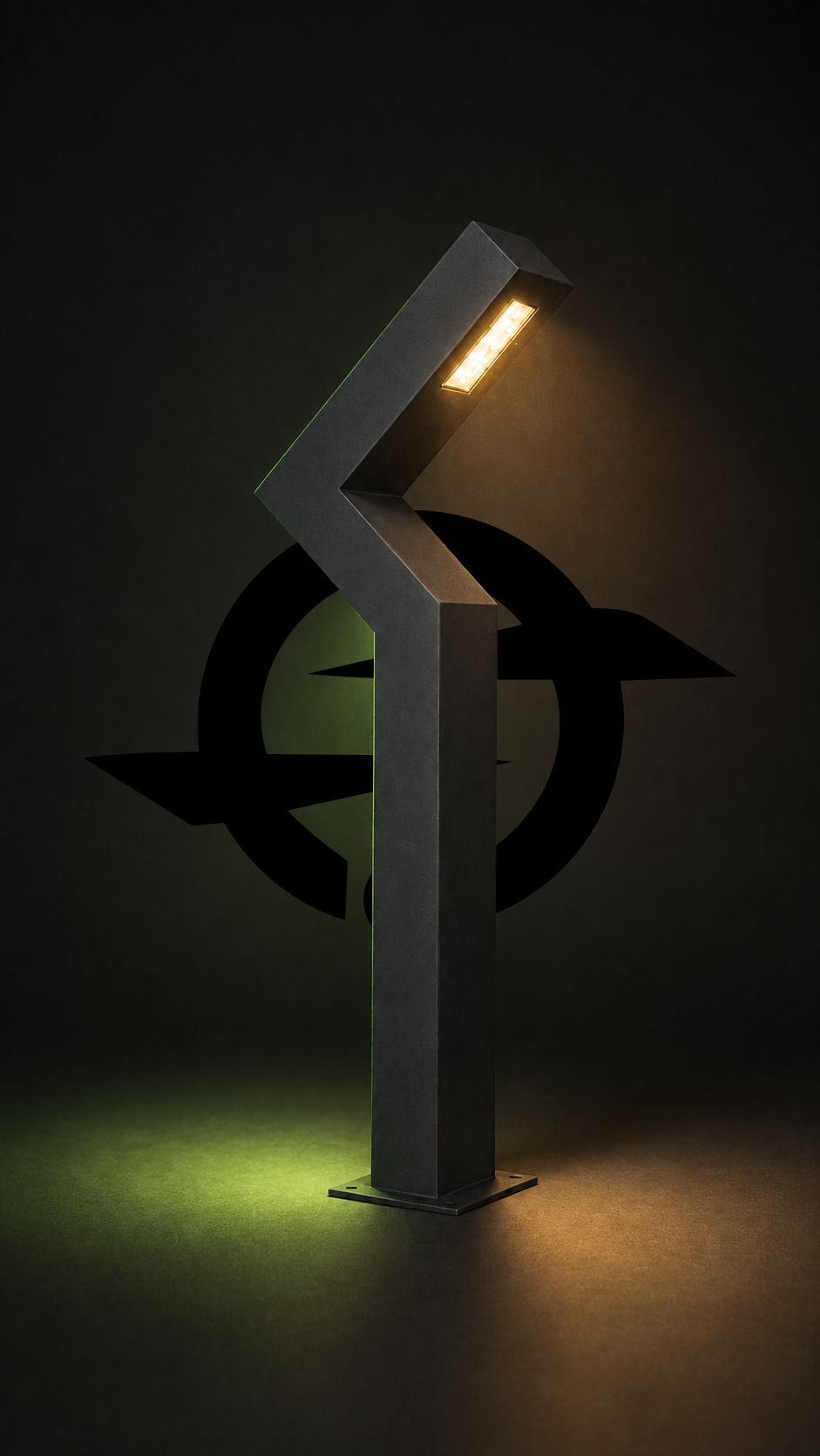 167 Bollard – açık